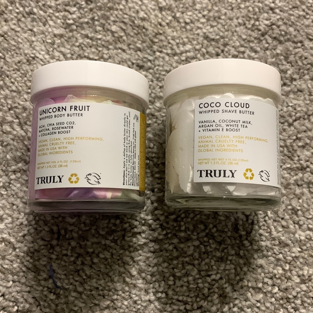 New Truly Beauty set shave and body butter